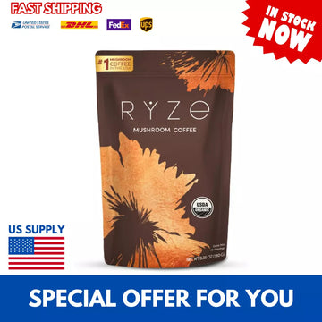 Organic Mushroom Coffee  - ☕ 30 Servings Per Pack Free Shipping, Fast Delivery